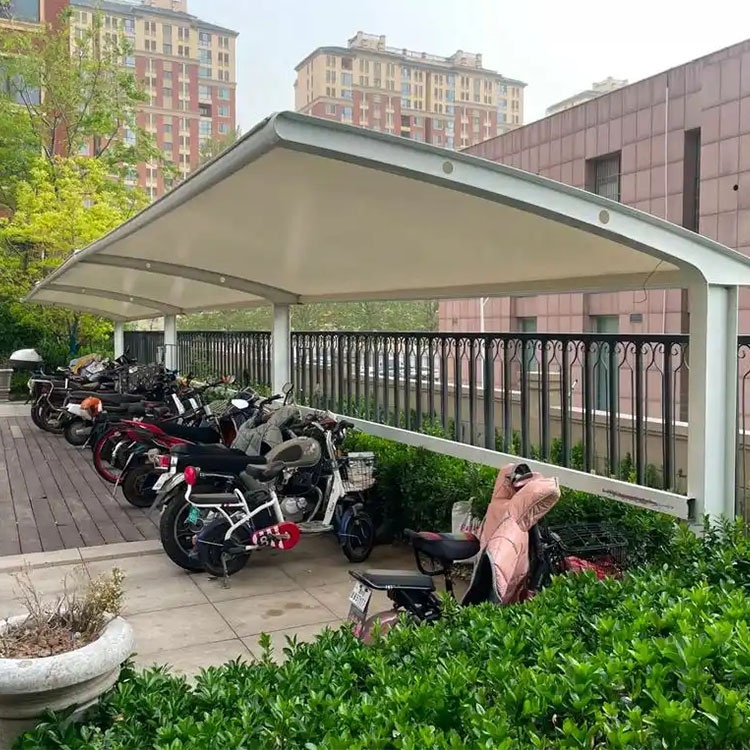 从江县膜结构电动车棚